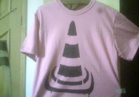 Camisa ConeCrew / Modelo: Rosa Cone preto / Código: #02